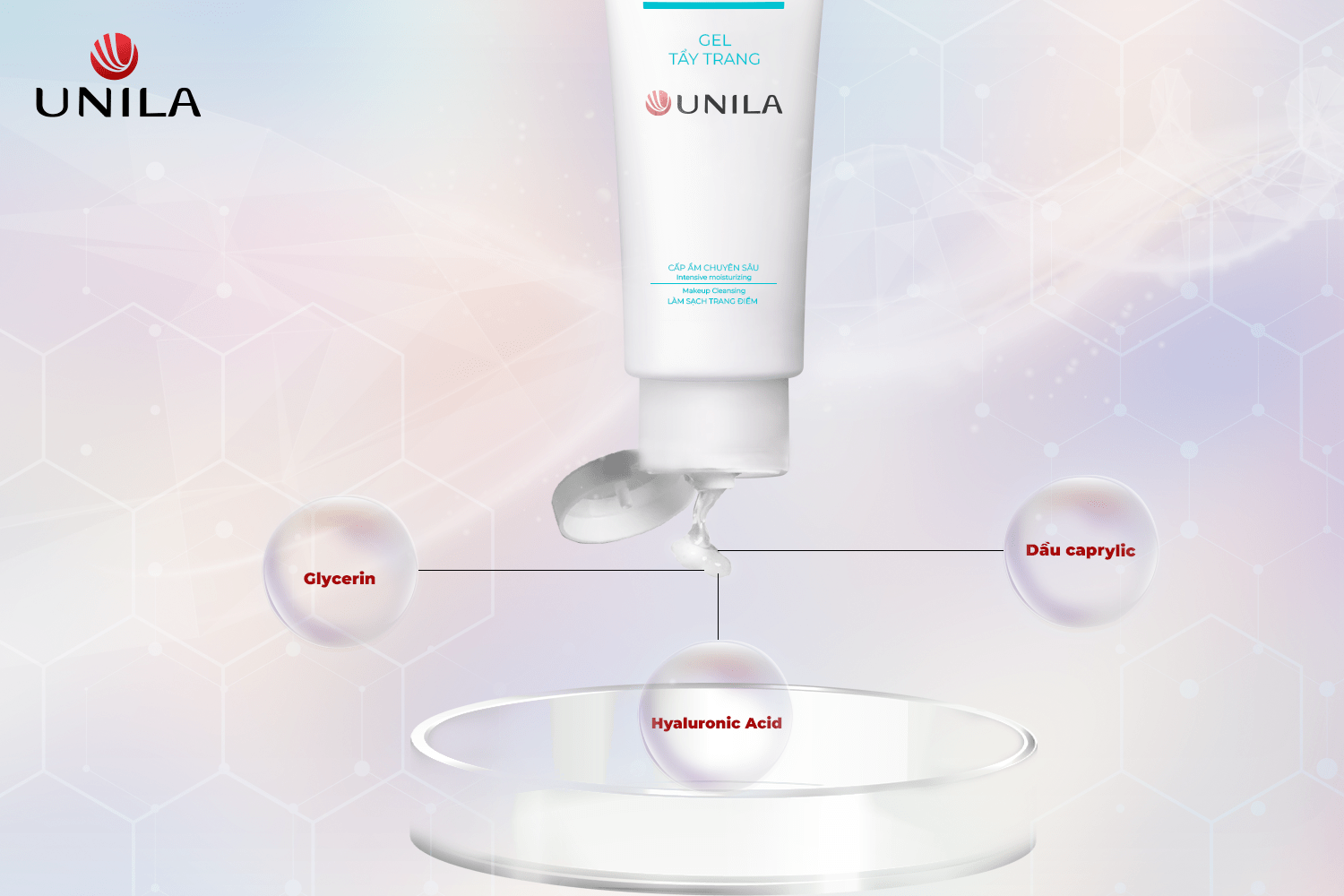 Gia công mỹ phẩm Gel Tẩy Trang Thành Phần