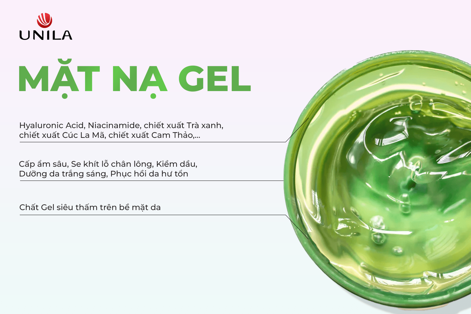 B1 Mặt Nạ Gel UNILA
