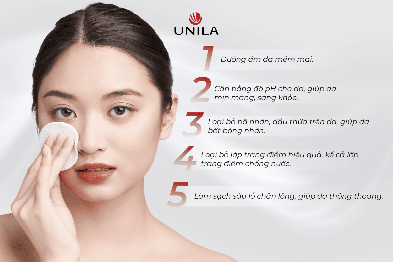 Nước Tẩy Trang Unila Việt Nam HDSD