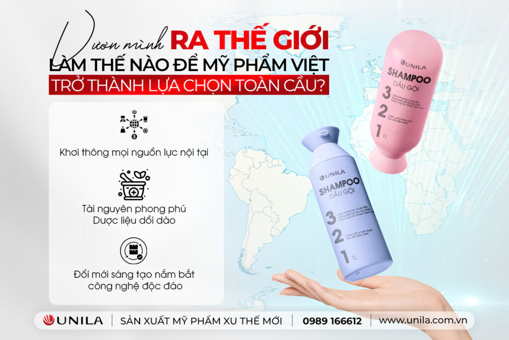 mỹ phẩm Việt theo đuổi kỷ nguyên vươn mình - Nhà máy sản xuất mỹ phẩm UNILA