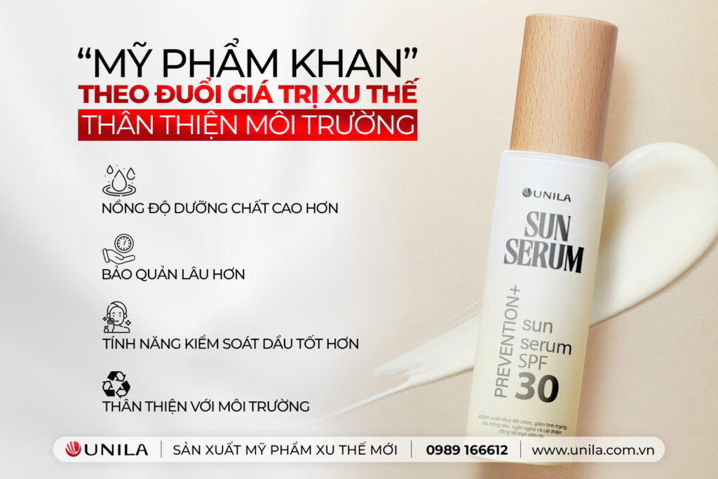 MỸ PHẨM KHAN - NHÀ MÁY SẢN XUẤT MỸ PHẨM UNILA