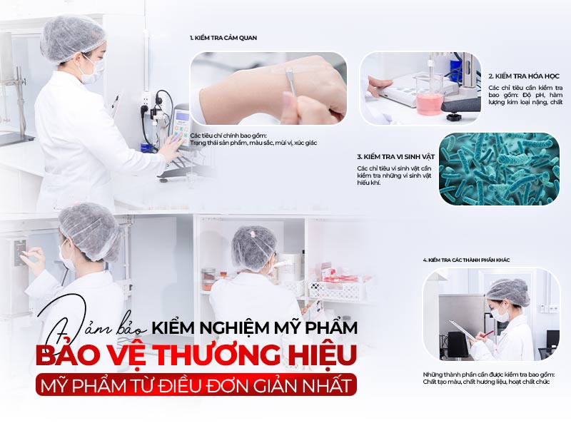 Kiểm nghiệm mỹ phẩm - Gia công mỹ phẩm UNILA