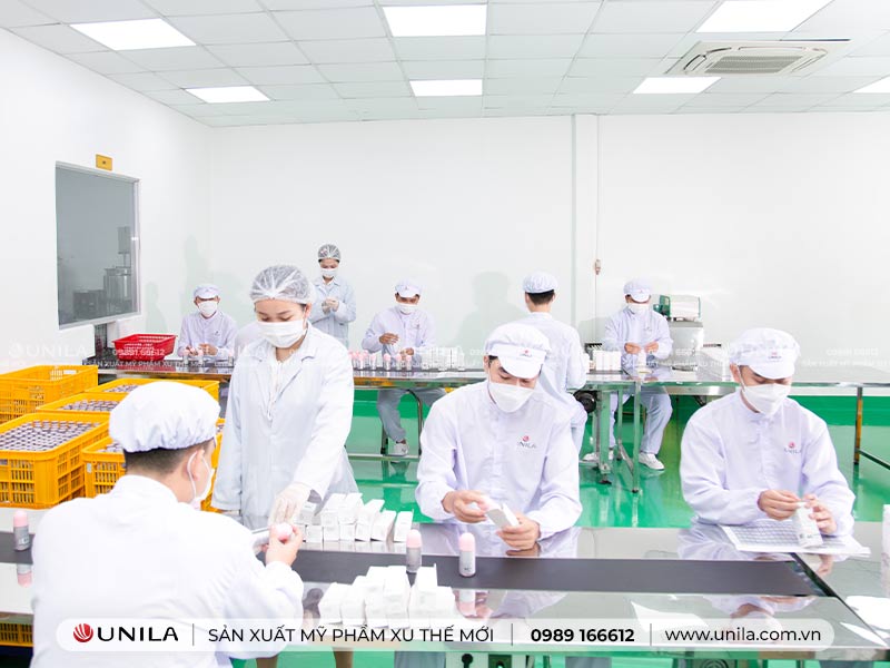 đơn hàng mỹ phẩm mùa hè - gia công mỹ phẩm unila