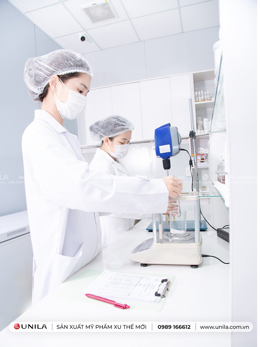 Nghiên cứu công thức mỹ phẩm