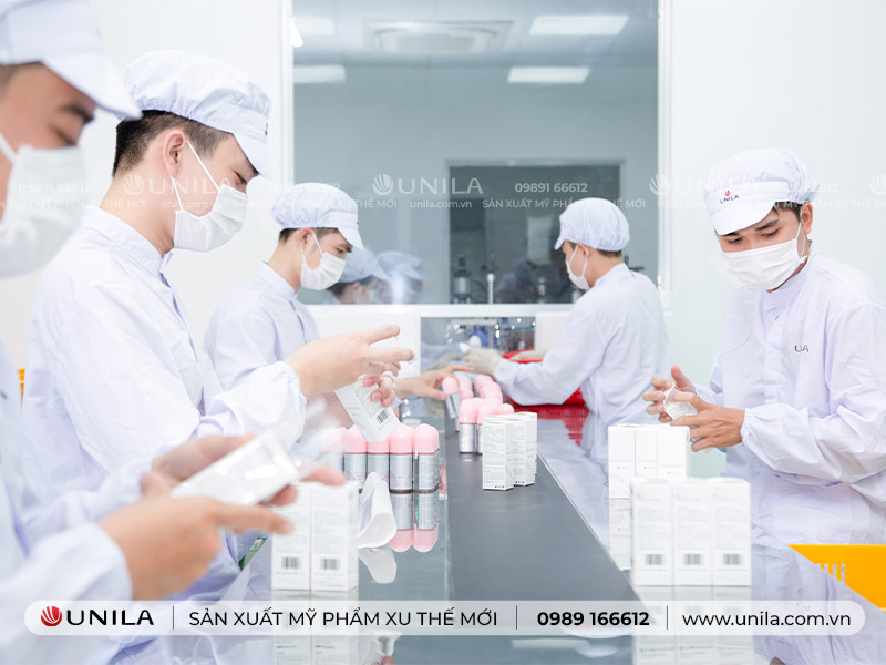Quy trình sản xuất mỹ phẩm 4
