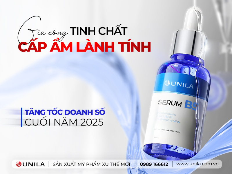 Gia công tinh chất cấp ẩm lành tính